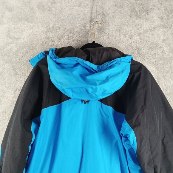 PRECISION MOUNTAINEERING Men Ski Jacket Size MEDIUM Two Tone Full Zip W/ Pockets - Picture 11 of 15